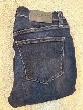 Lucky Brand Women's Skinny Jeans - Deep Indigo Wash